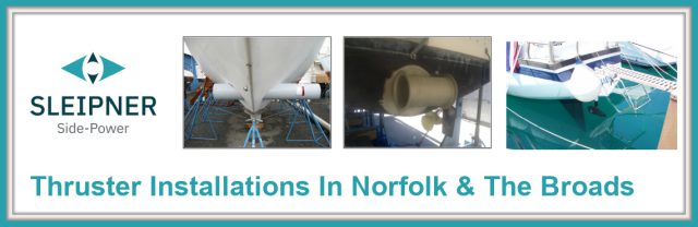 Sleipner Thruster Installations In Norfolk & the Broads