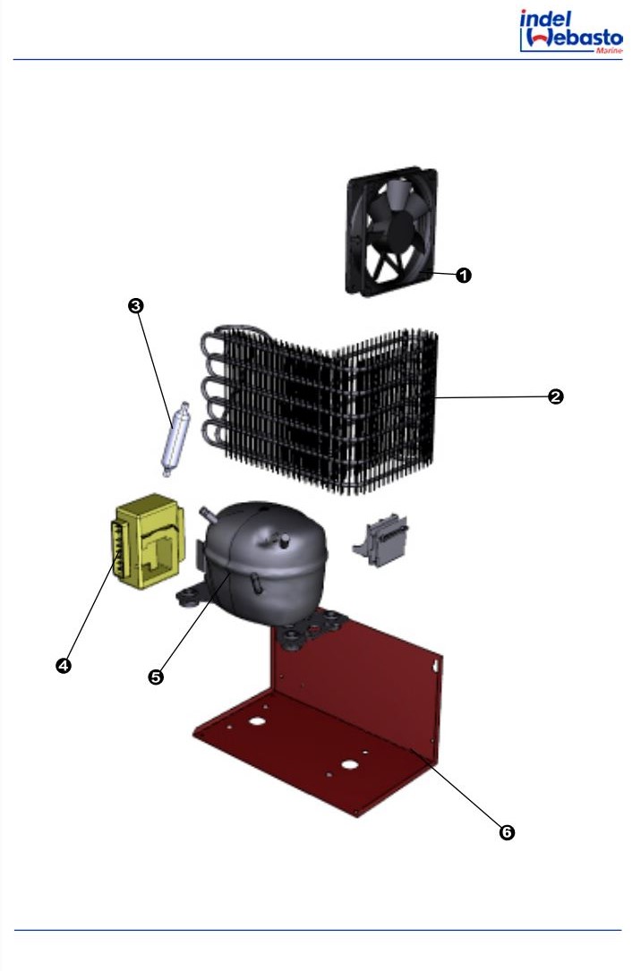 Isotherm Built-In Box 172 Spare Parts