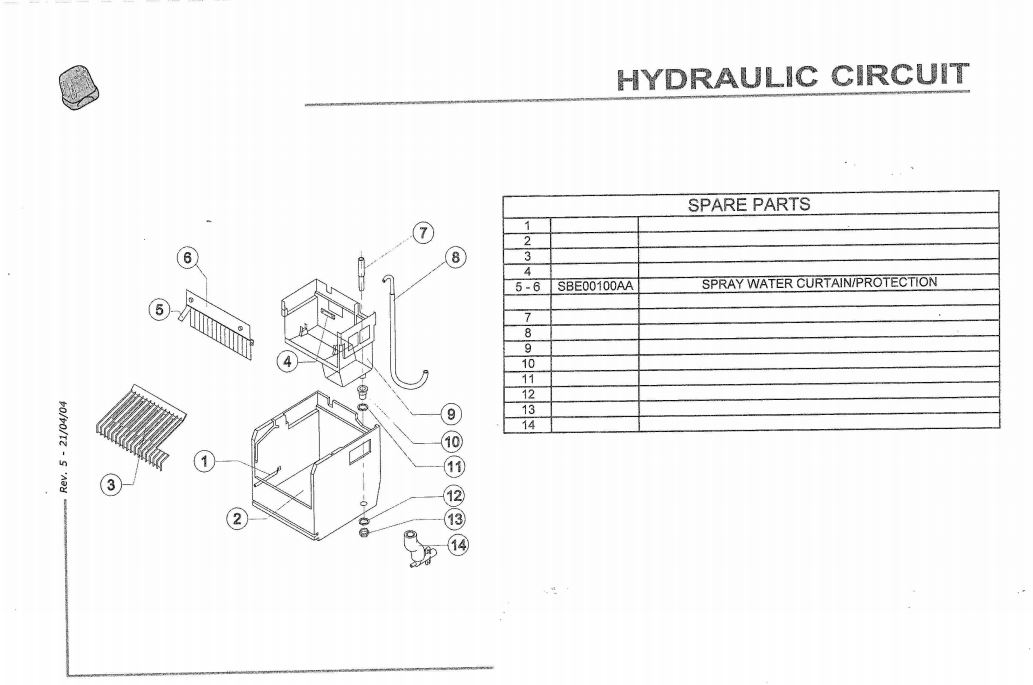Isotherm Clear Ice Inox Icemaker Spare Parts
