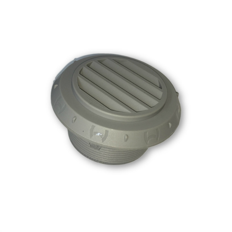 Webasto 60mm Fixed Grey 45° Ducting Outlet Vent