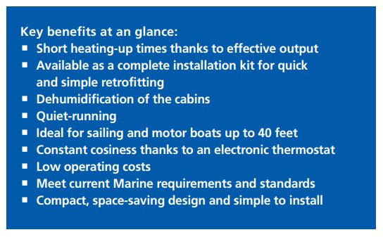 Advantages of Webasto Air Heaters Advantages of Webasto Air Heaters