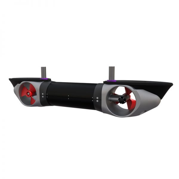 EX180D 24 Volt Dual External Thruster with GRP Adapters