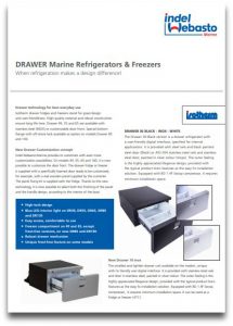 Isotherm Drawer Fridges Data Sheet