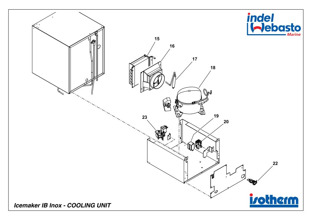 Isotherm White Ice Inox Icemaker 2 Isotherm White Ice Inox Icemaker 2