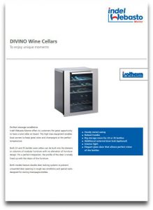 Isotherm Wine Cellars Data Sheet