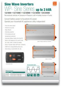 WP Sine Wave Inverters Data Sheet