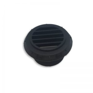 Webasto 60mm Fixed Black 45° Ducting Outlet Vent