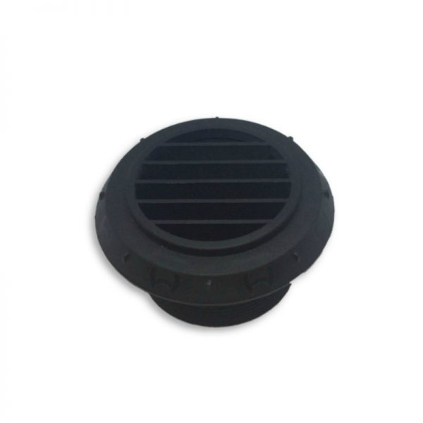 Webasto 60mm Fixed Black 90° Ducting Outlet Vent