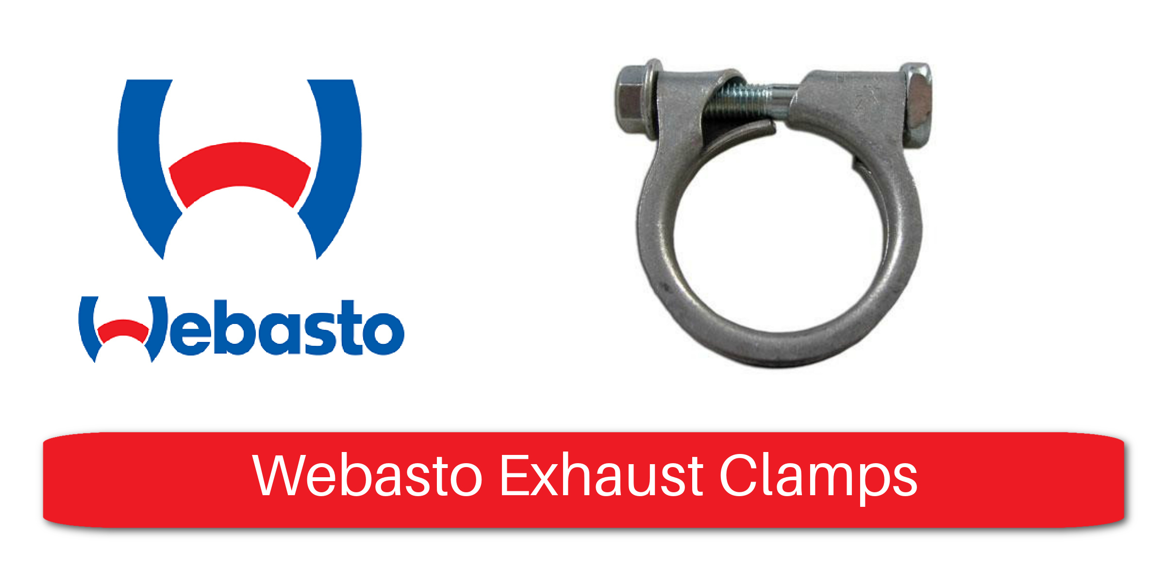 Webasto Exhaust Clamps