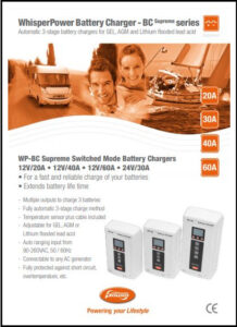 Whisper Power WBC Battery Charger Manual